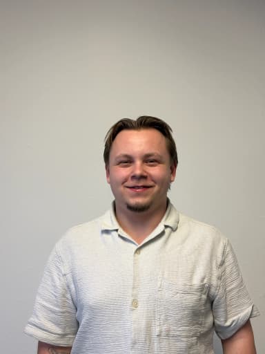 Team member Andreas Pedersen